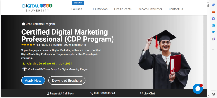 Best Digital Marketing Course in Hyderabad with Placement