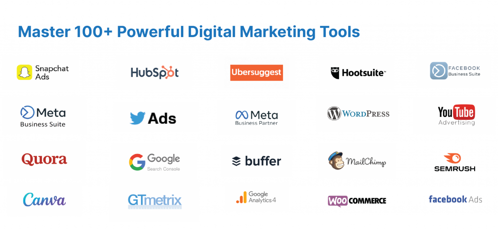 enroll and get access to the best digital marketing tools